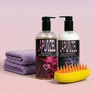 Сет Flower SPA Day (шампунь, кондиціонер, парова щітка, рушник)